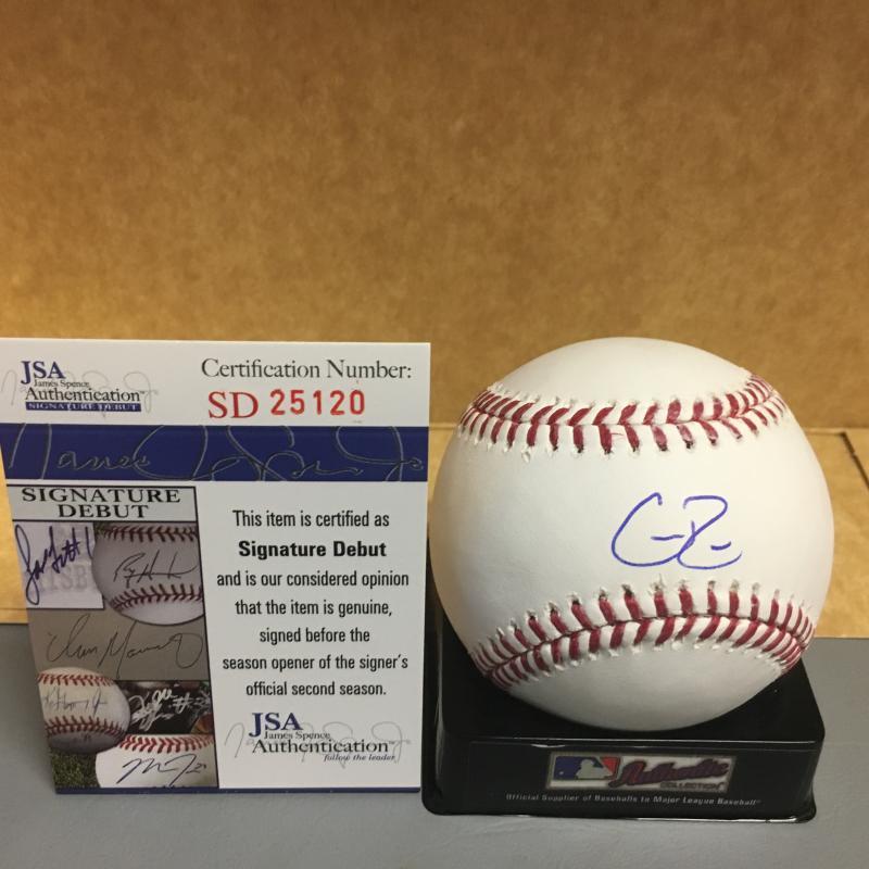 CODY REED CINCINNATI REDS SIGNATURE DEBUT M.L. SIGNED BASEBALL JSA SD25120