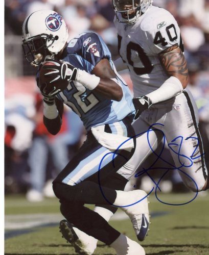COURTNEY ROBY TENNESSEE TITANS SIGNED 8X10 PHOTO W/COA