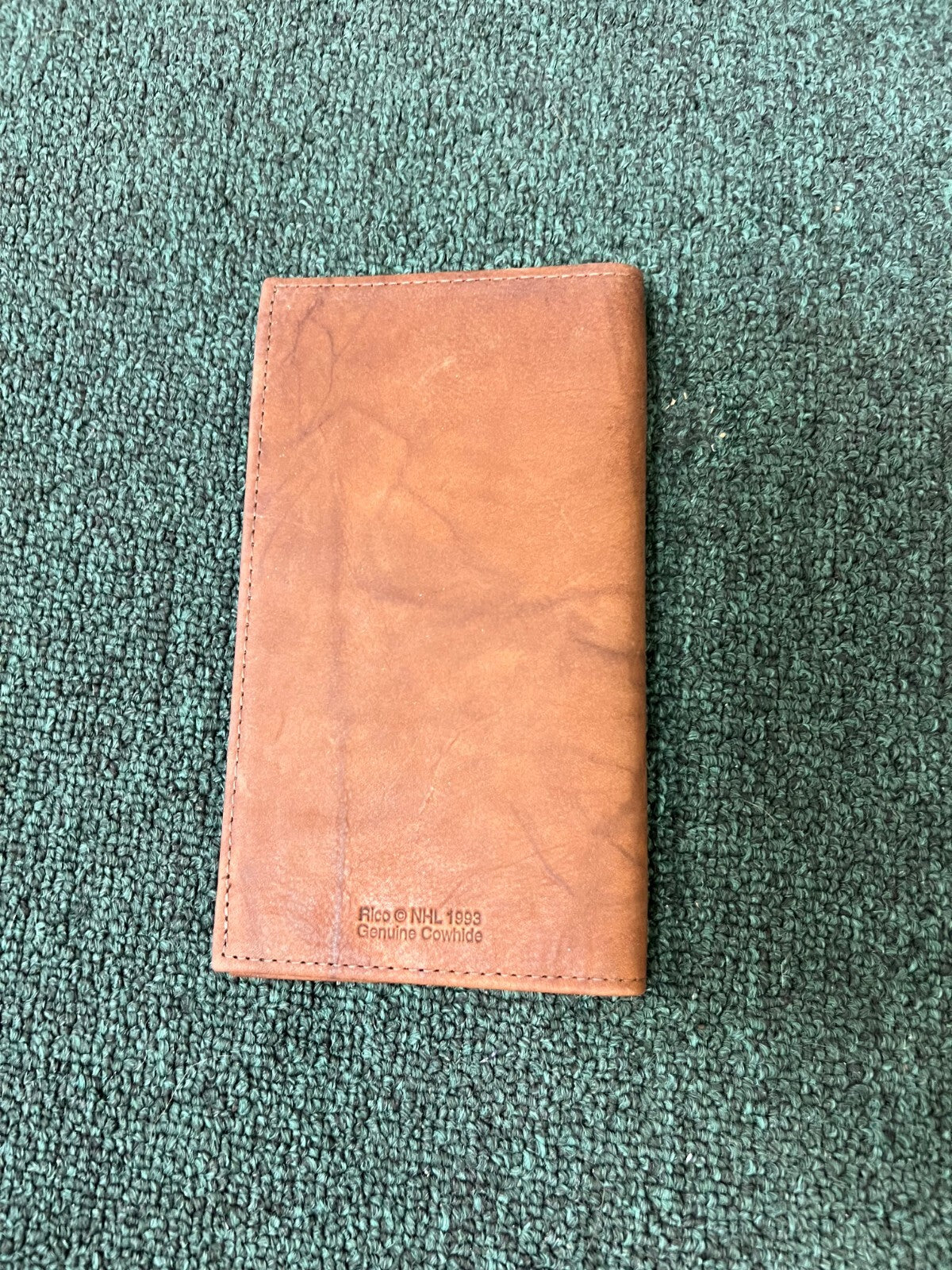 FLORIDA PANTHERS THROWBACK TEAM LOGO LEATHER WALLET CHECK BOOK NEW NEVER USED