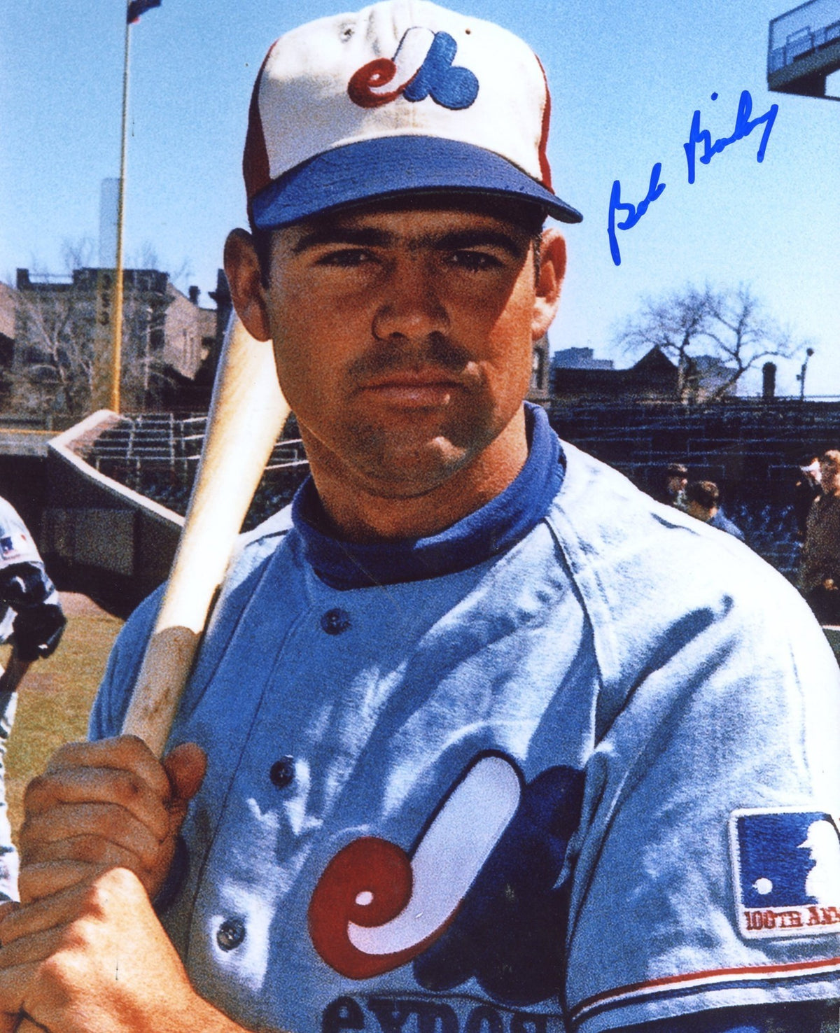 BOB  BAILEY   MONTREAL  EXPOS    SIGNED 8X10  PHOTO