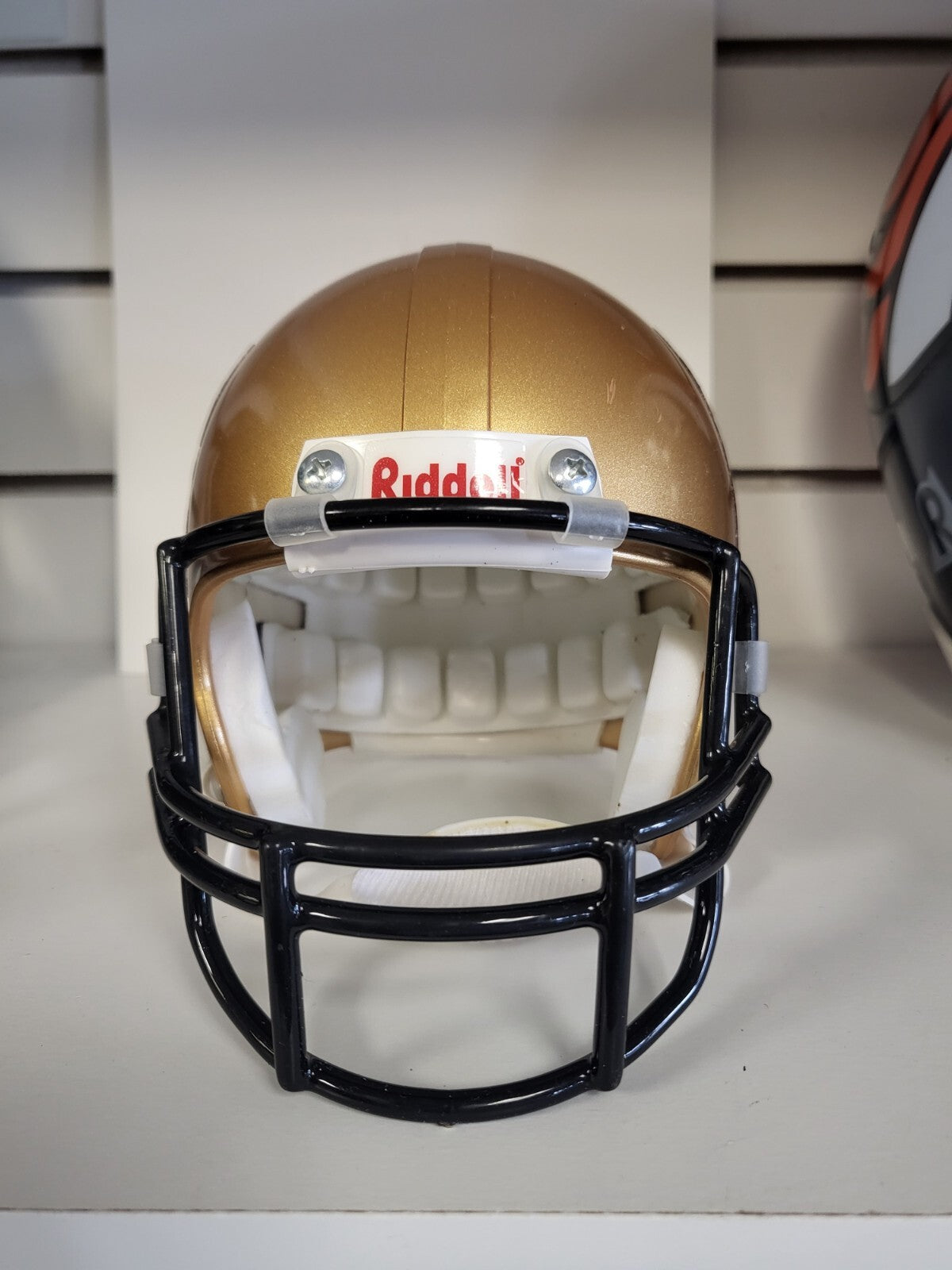 HEISMAN TROPHY CLASSIC LOGO UNSIGNED RIDDELL MINI HELMET RARE
