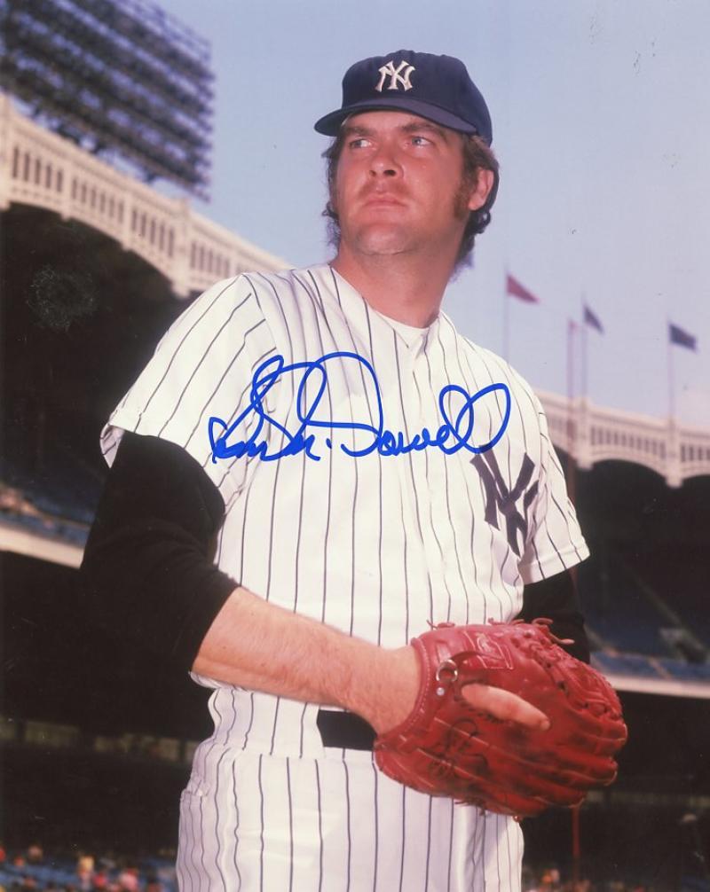 SAM MCDOWELL NEW YORK YANKEES SIGNED AUTOGRAPHED 8X10 PHOTO W/COA