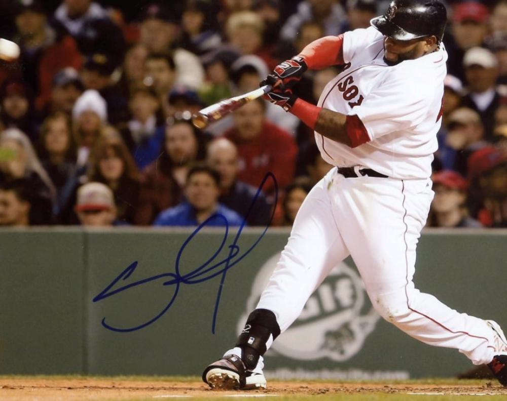 PABLO SANDOVAL BOSTON RED SOX SIGNED AUTOGRAPHED 8X10 PHOTO W/COA