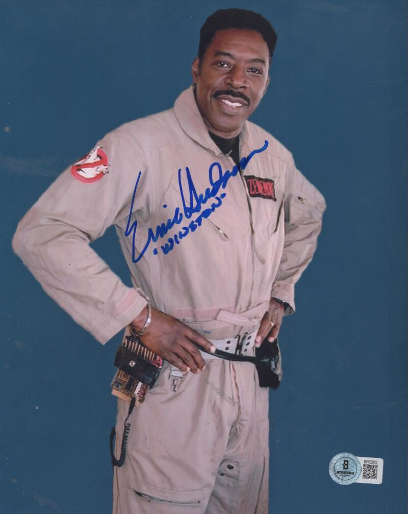 ERNIE HUDSON "WINSTON" SIGNED AUTOGRAPHED 8X10 PHOTO BECKETT 