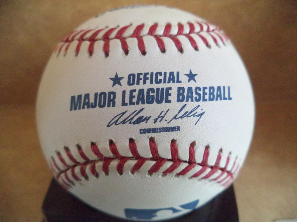 CHUCK SMITH FLORIDA MARLINS #45 SIGNED AUTOGRAPHED M.L. BASEBALL W/COA 
