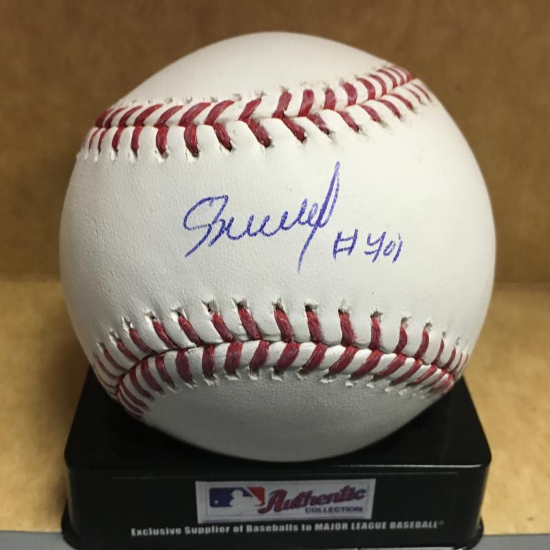 ROBERTO BALDOQUIN LOS ANGELES ANGELS M.L. SIGNED BASEBALL W/COA