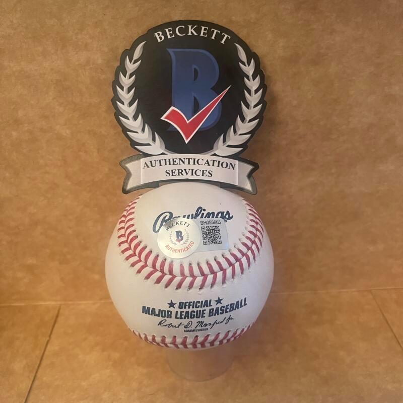 PAT PUTNAM 1984 TWINS SIGNED AUTO M.L. BASEBALL BAS AUTHENTICATED