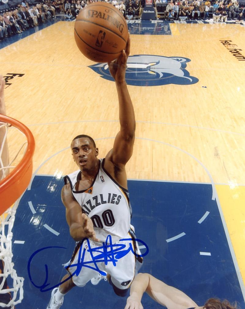 DARRELL ARTHUR MEMPHIS GRIZZLIES SIGNED AUTOGRAPHED 8X10 PHOTO W/COA