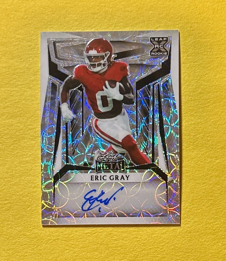 2023 LEAF METAL DRAFT ERIC GRAY AUTO /5 #BA-EG1