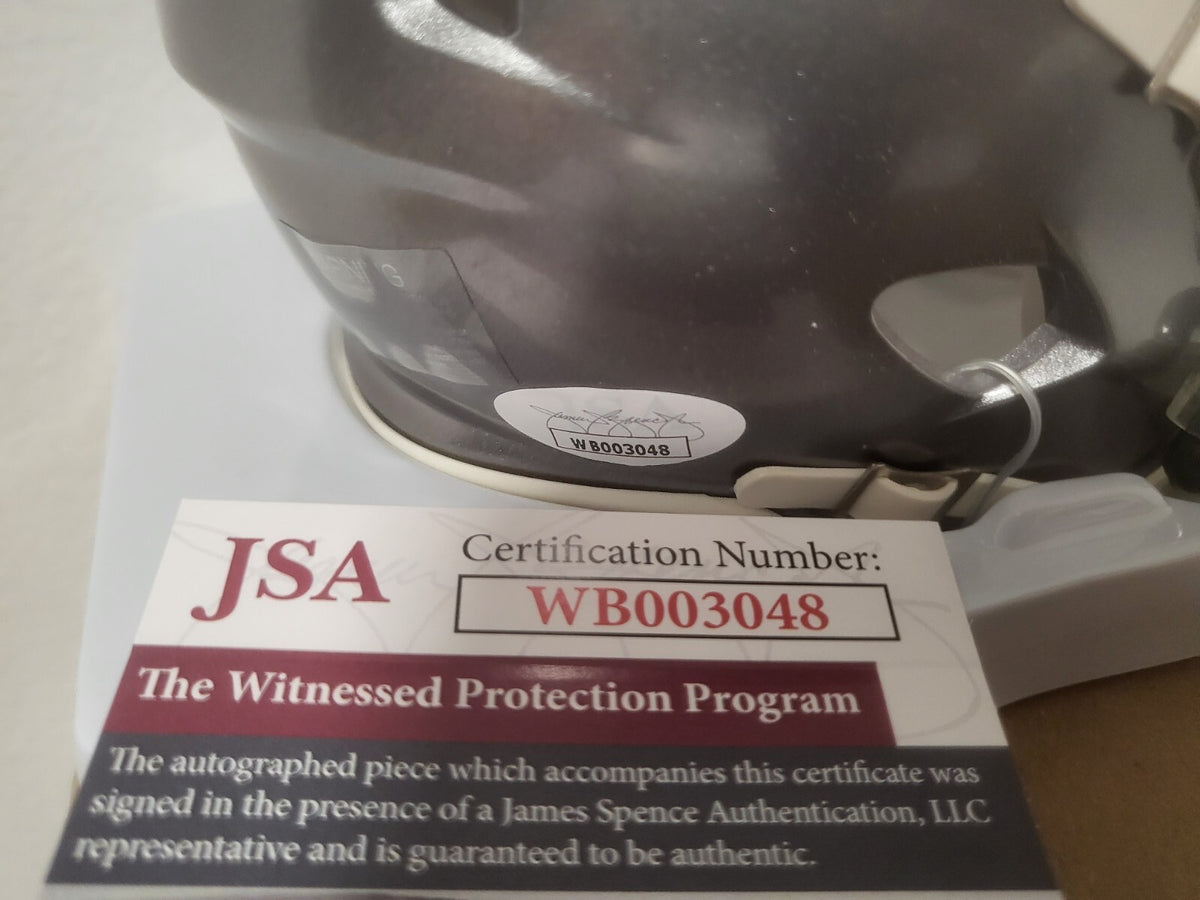 MICHAEL VICK PHILADELPHIA EAGLES SIGNED AUTOGRAPHED AUTO FLASH MINI HELMET JSA