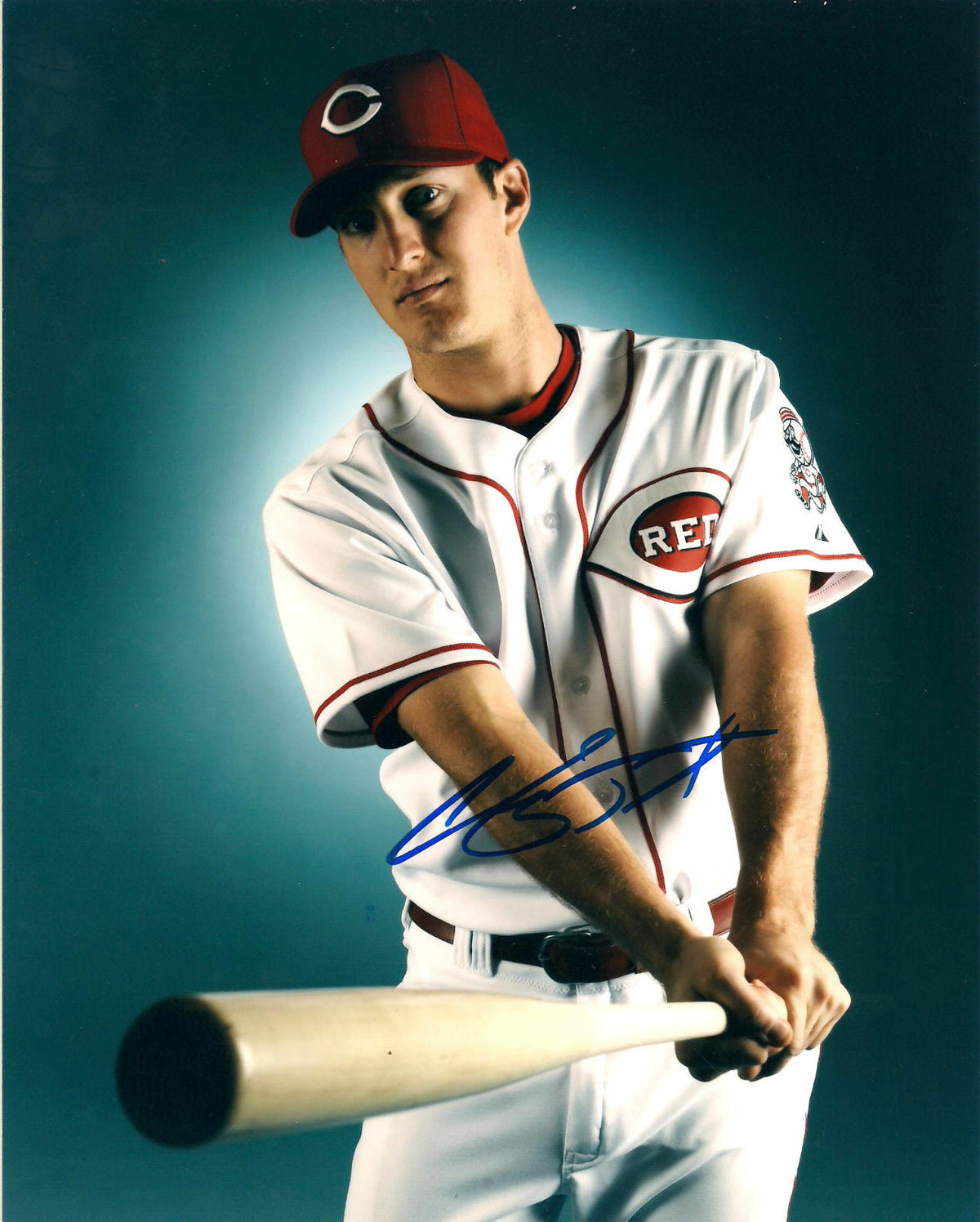 CRAIG TATUM CINCINNATI REDS SIGNED AUTOGRAPHED 8X10 PHOTO W/COA