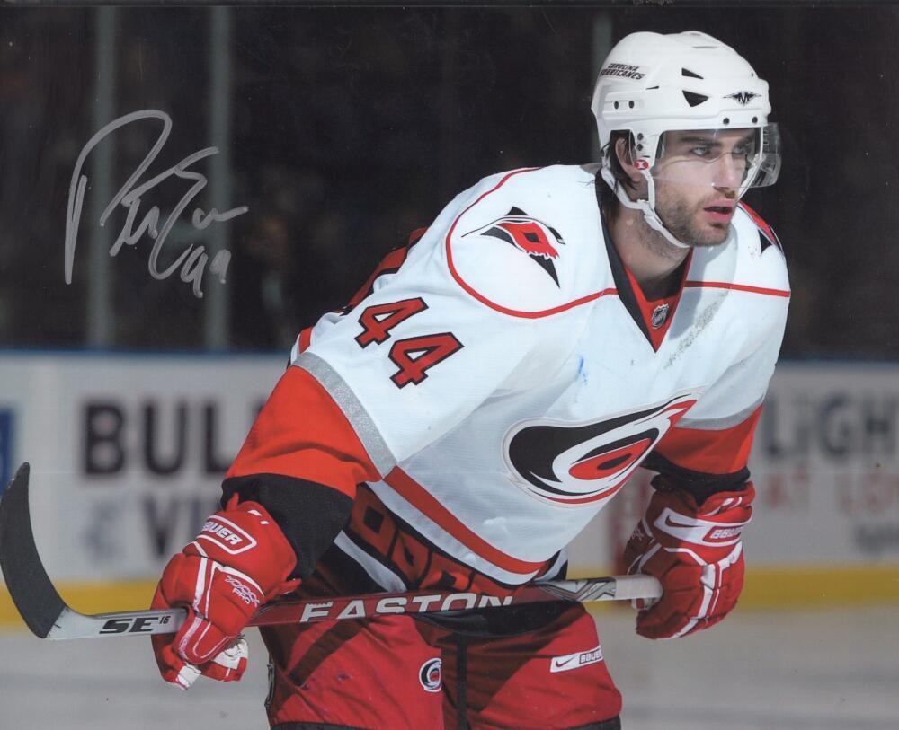 PATRICK EAVES CAROLINA HURRICANES SIGNED AUTOGRAPHED 8X10 PHOTO W/ COA