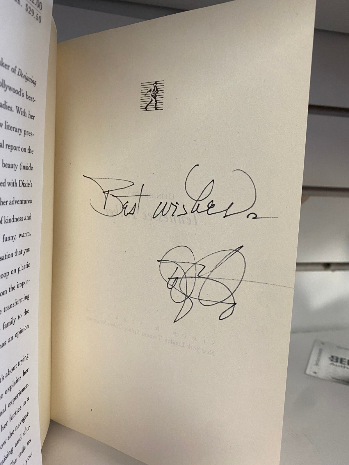 DIXIE CARTER TRYING TO GET TO HEAVEN SIGNED AUTOGRAPHED HARDCOVER BOOK SIGNED 2X