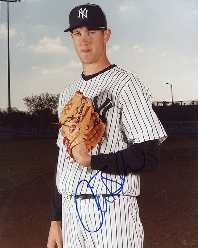 ANDREW  BRACKMAN  NEW  YORK  YANKEES  SIGNED 8X10 PHOTO