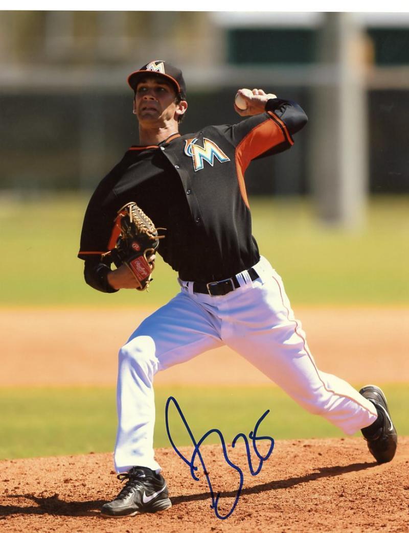 JAMES BUCKELEW MIAMI MARLINS SIGNED AUTOGRAPHED 8X10 PHOTO W/COA 