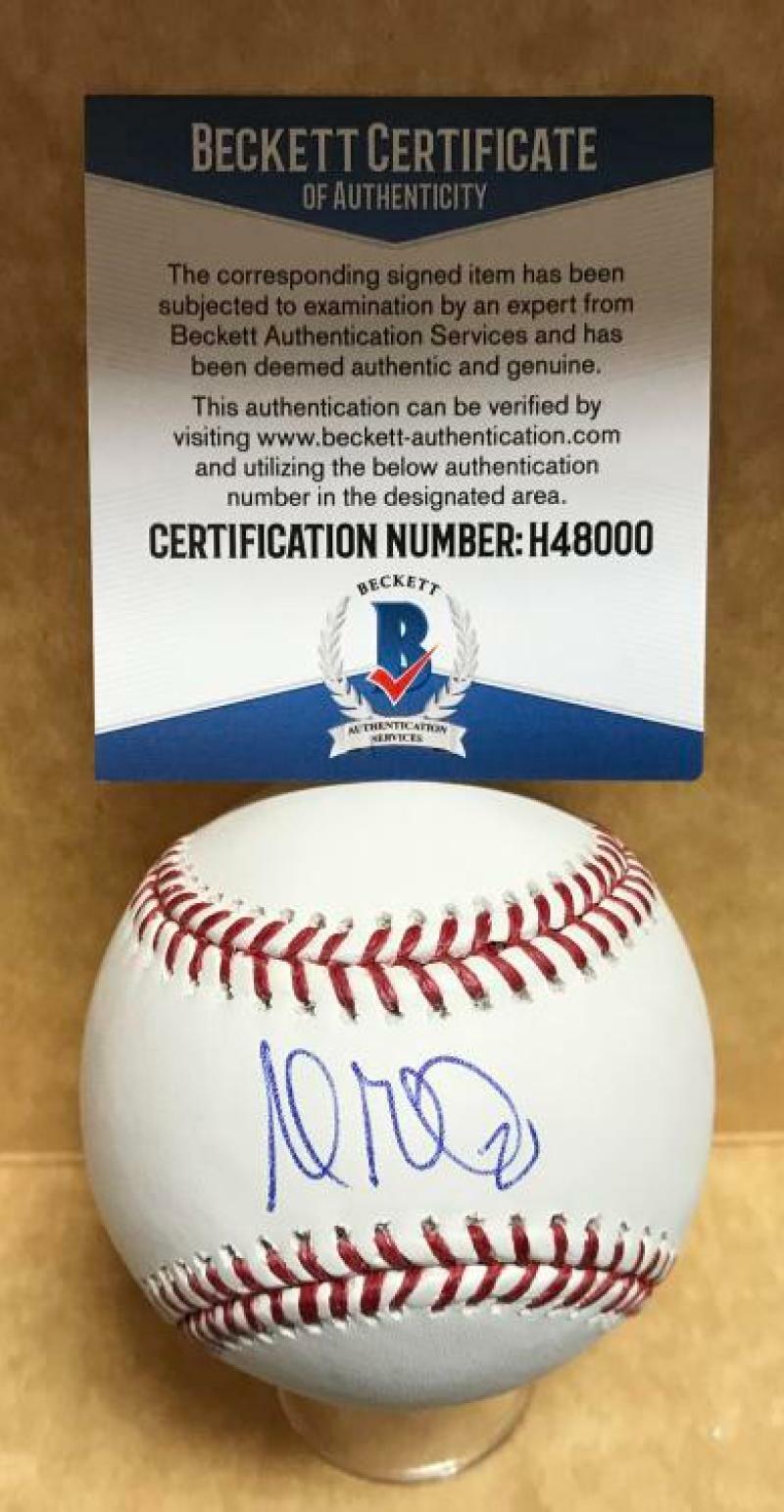 ANDREW MILLER ST. LOUIS CARDINALS SIGNED AUTOGRAPED M.L. BASEBALL BECKETT H48000