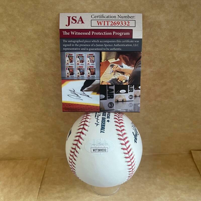 NICK GONZALES PITTSBURGH PIRATES SIGNED AUTOGRAPHED M.L. BASEBALL JSA WIT269332