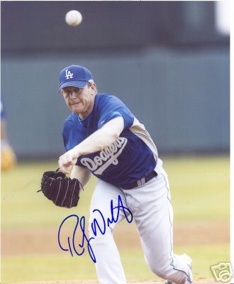 RANDY WOLF LOS ANGELES DODGERS SIGNED 8X10 PHOTO W/COA