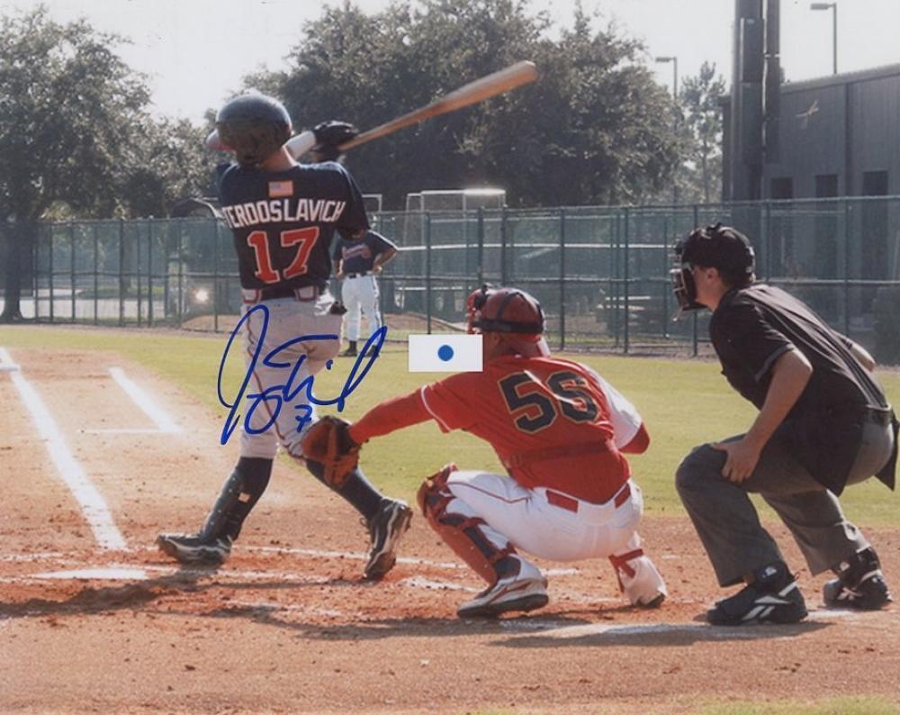 JOEY TERDOSLAVICH ATLANTA BRAVES SIGNED AUTOGRAPHED 8X10 PHOTO W/COA