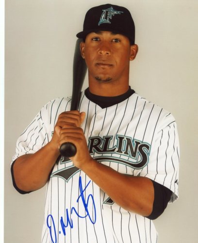OZZIE MARTINEZ FLORIDA MARLINS SIGNED 8X10 PHOTO W/COA