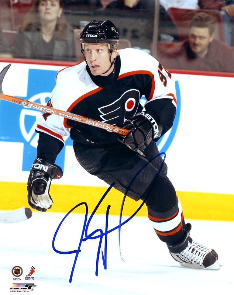 JEREMY ROENICK PHILADELPHIA FLYERS SIGNED AUTOGRAPHED 8X10 PHOTO W/COA