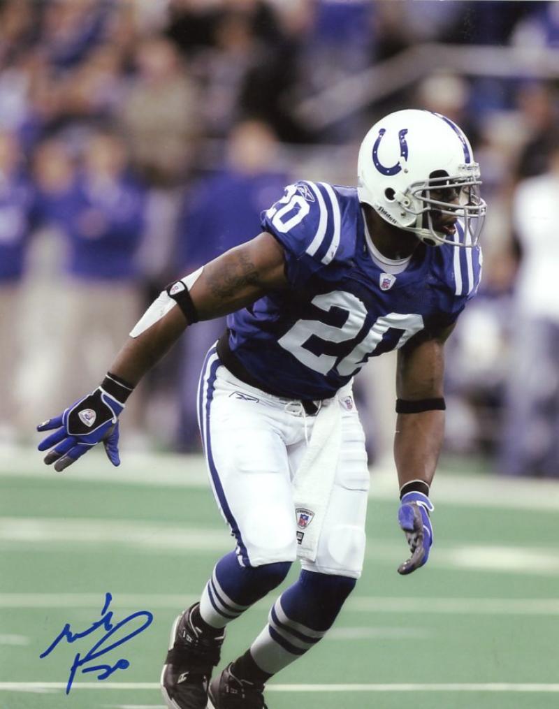 NICK HARPER INDIANAPOLIS COLTS SIGNED AUTOGRAPHED 8X10 PHOTO W/COA