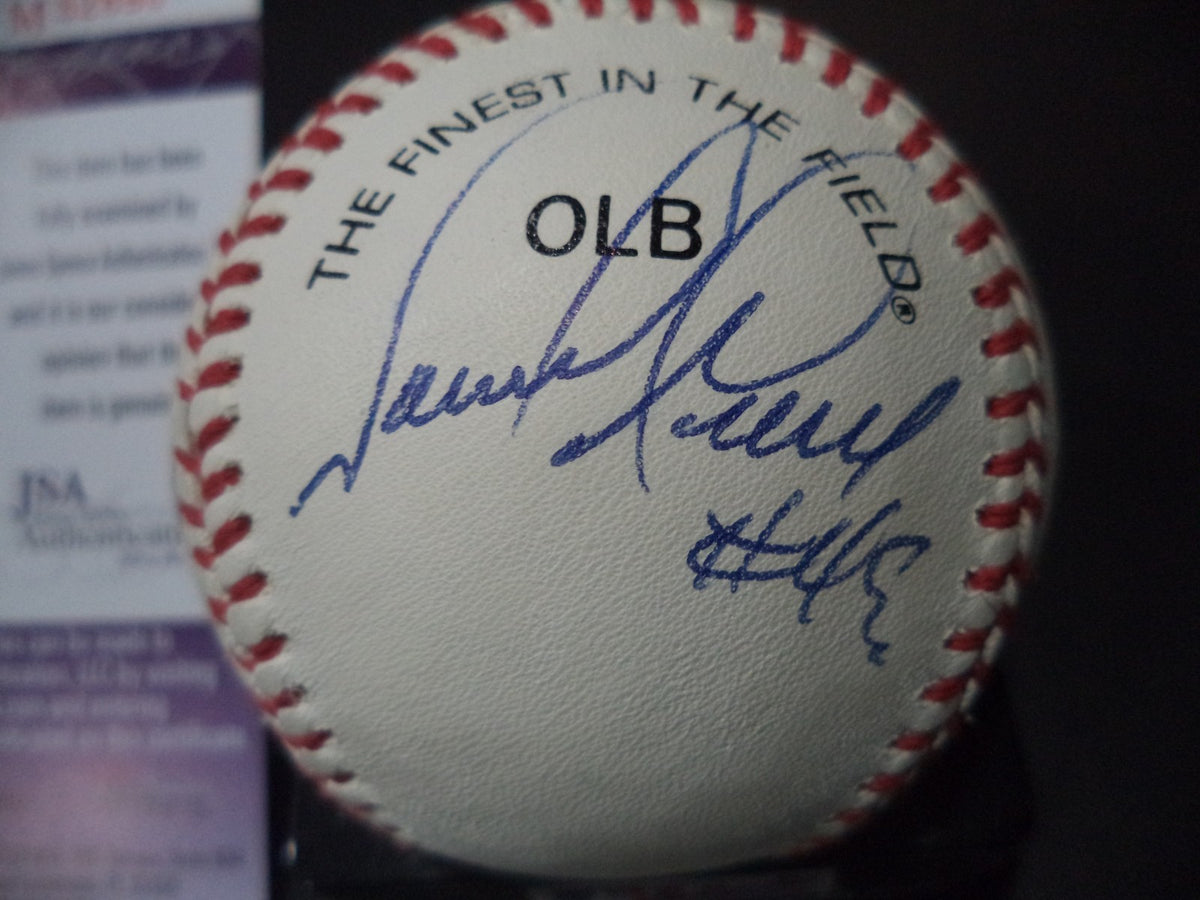 CURT SCHILLING M.WILLIAMS MULHOLLAND SAMUEL ETC SIGNED RAWLINGS BASEBALL JSA COA