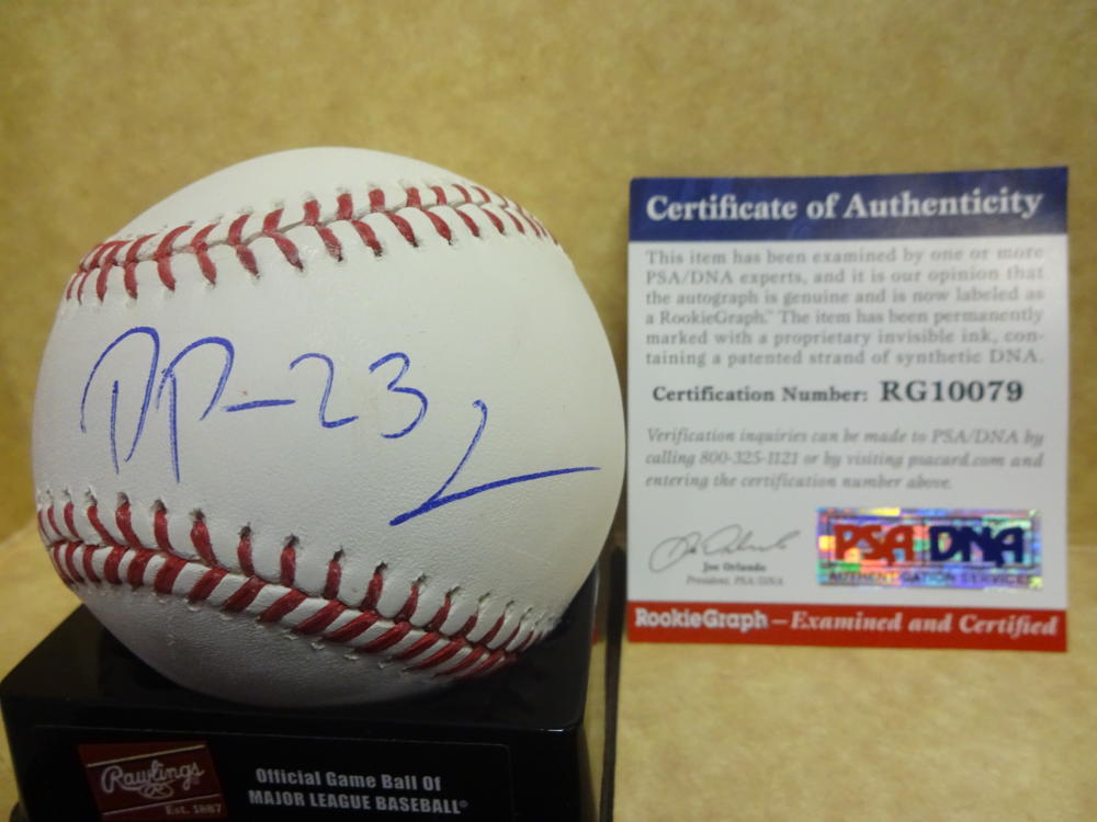 DELVIN PEREZ ST. LOUIS CARDINALS  ROOKIE GRAPH SIGNED M.L BASEBALL JSA RG10079