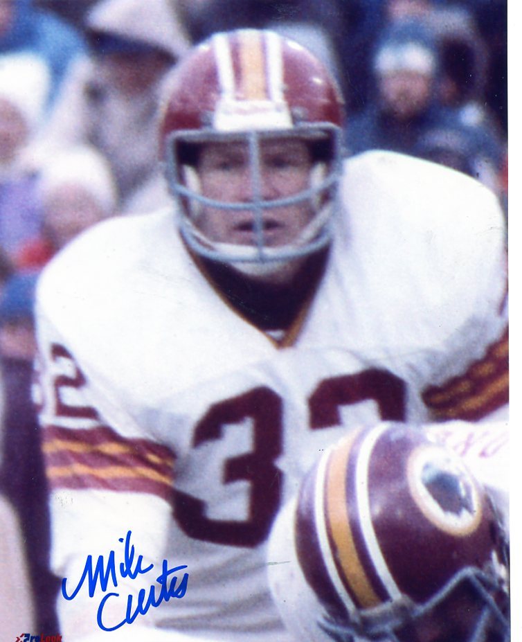 MIKE CURTIS   WASHINGTON  REDSKINS SIGNED AUTOGRAPHED 8X10 PHOTO