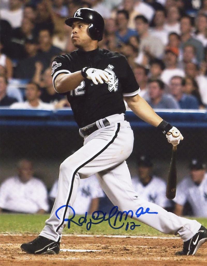 ROBERTO ALOMAR CHICAGO WHITE SOX SIGNED 8X10 PHOTO W/COA 