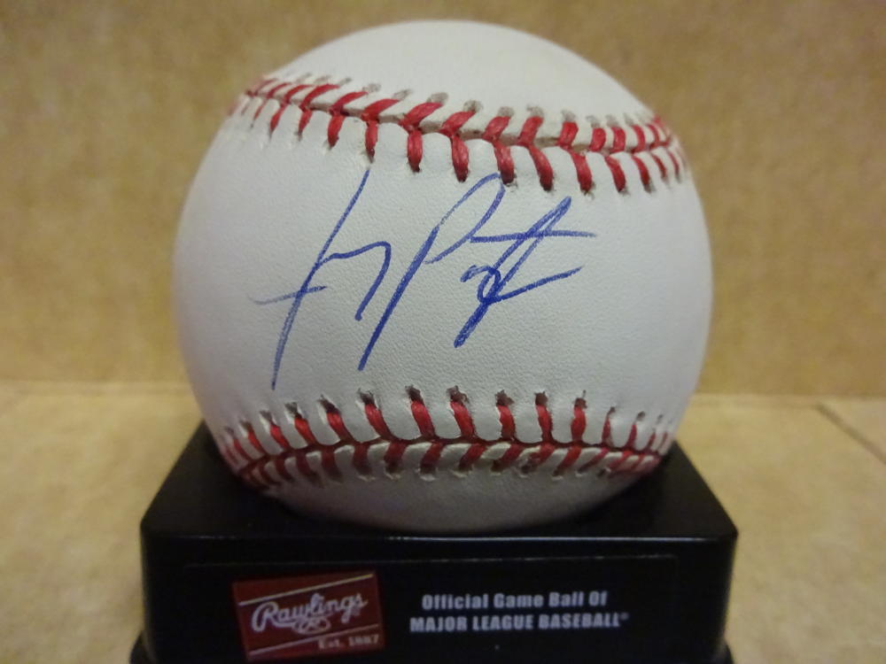JAY PAYTON ROCKIES/METS SIGNED N.L BASEBALL W/COA
