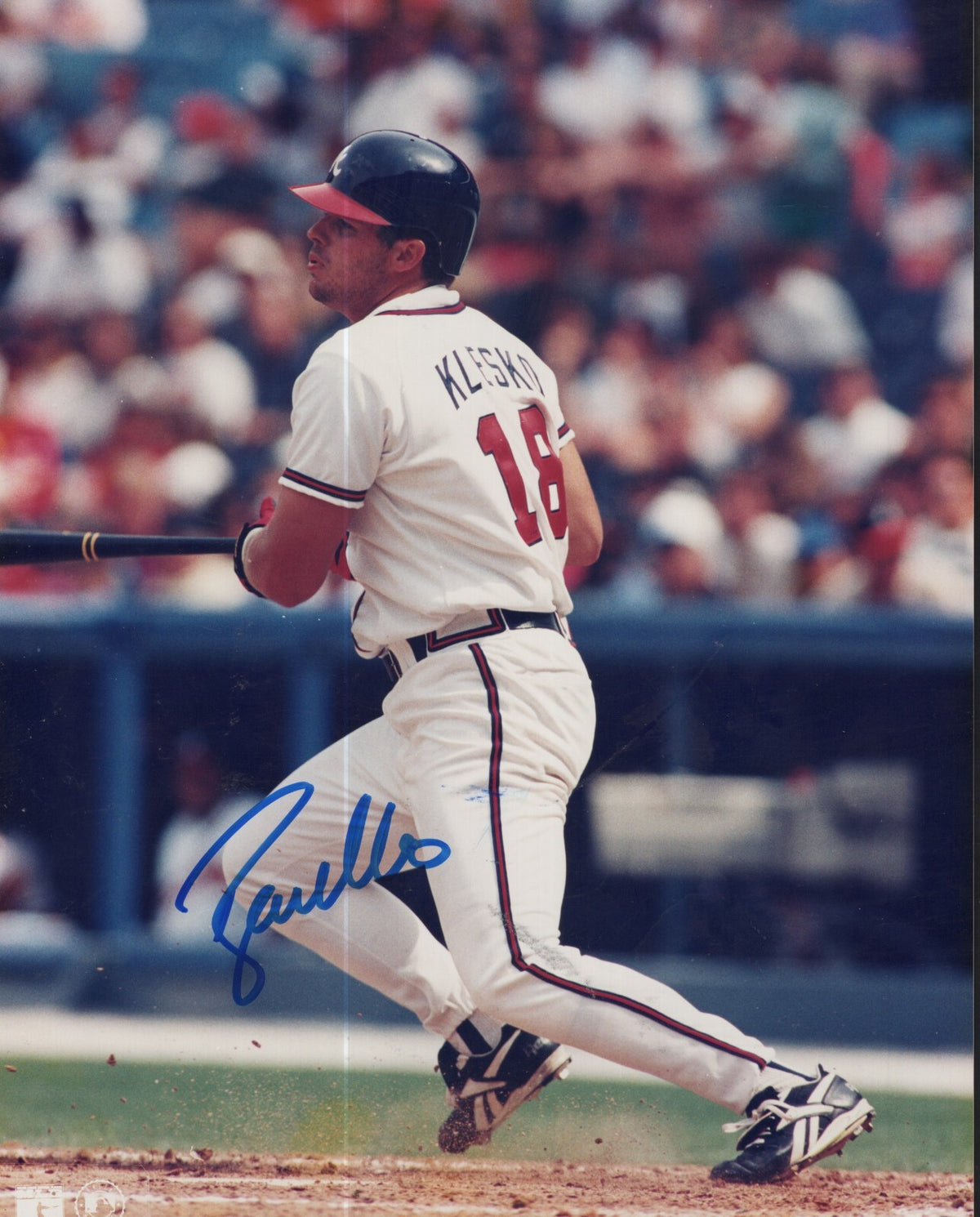 RYAN KLESKO  BRAVES SIGNED AUTOGRAPHED 8X10 PHOTO W/ COA