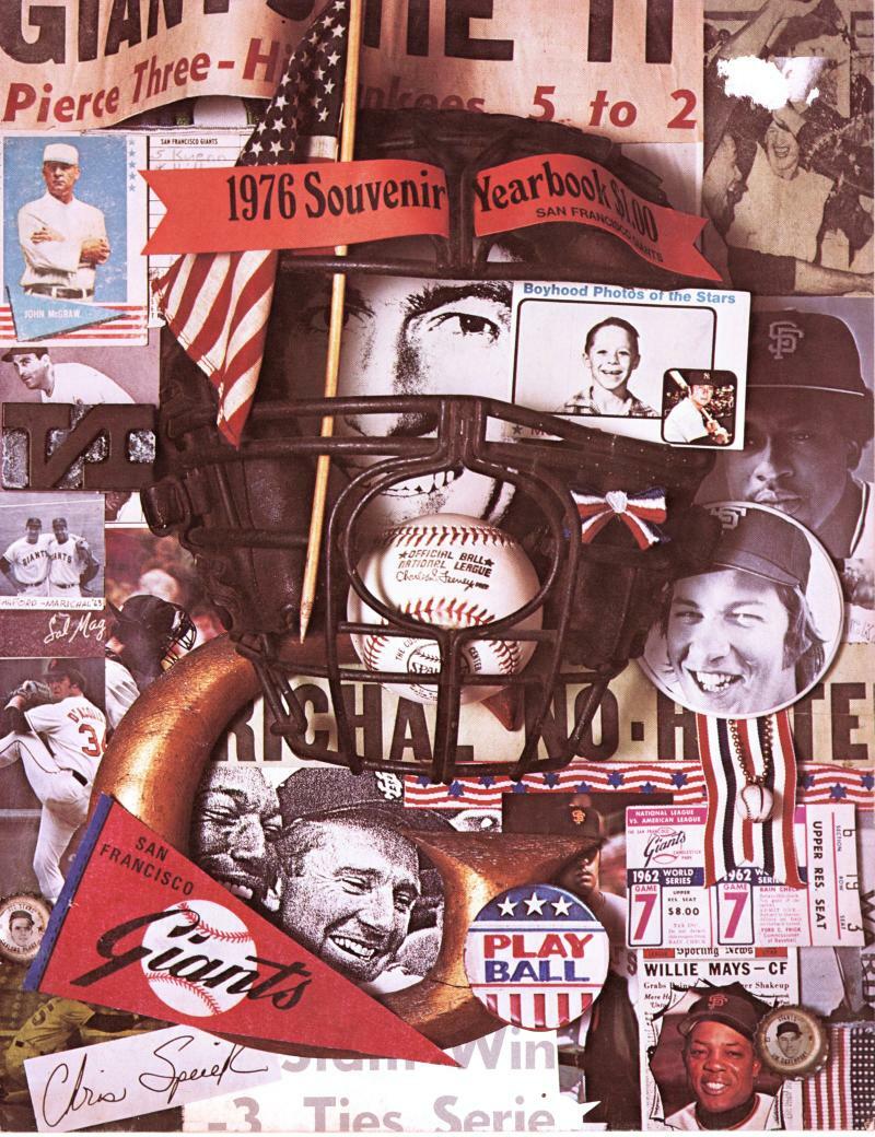 SAN FRANCISCO GIANTS 1976 YEARBOOK GREAT CONDITION 46 PAGES 