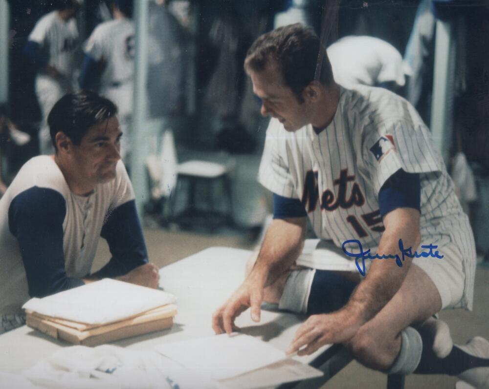 JERRY GROTE METS SIGNED AUTOGRAPHED 8X10 PHOTO W/ COA