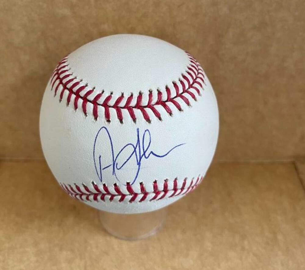 DREW STUBBS REDS/ORIOLES/BRAVES SIGNED AUTO M.L. BASEBALL BECKETT Z51515