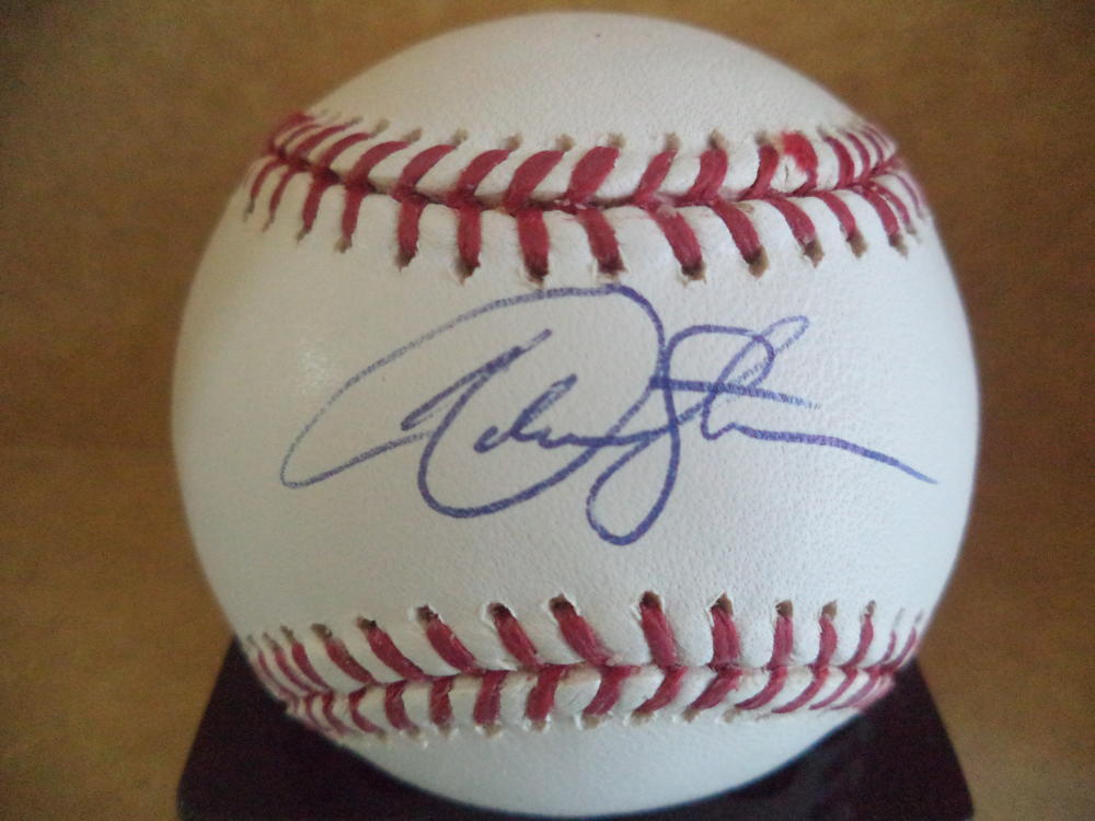 ADAM STERN BOSTON RED SOX SIGNED AUTOGRAPHED M.L. BASEBALL W/COA 