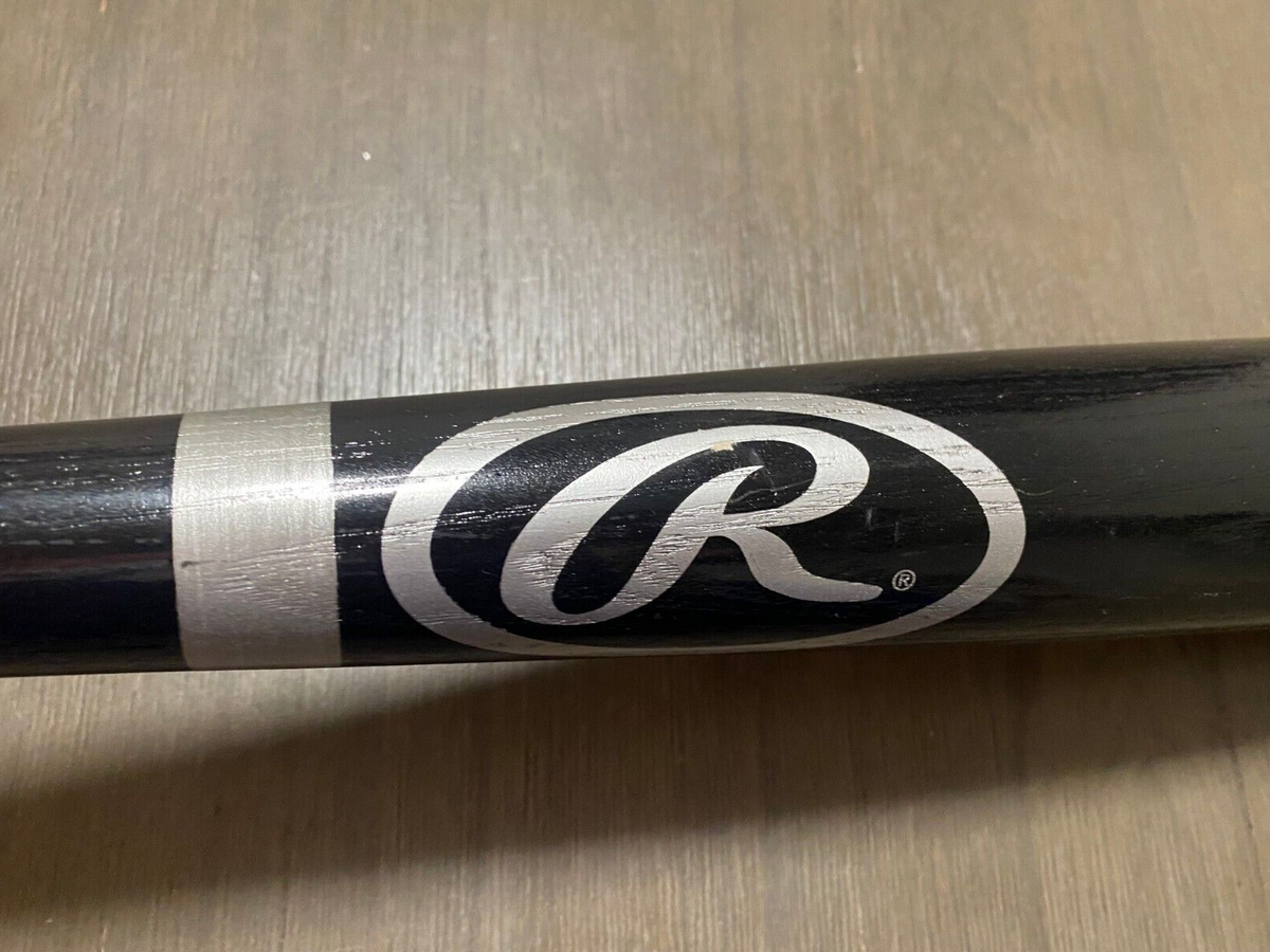 MICHAEL CONFORTO MLB ENGRAVED RAWLINGS PRO BLACK BASEBALL BAT (FULL SIZE)