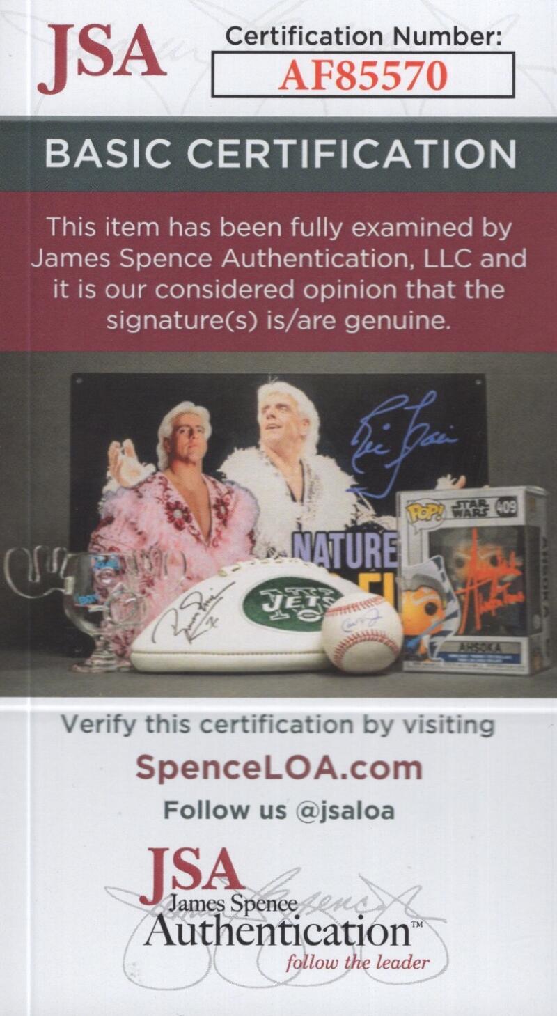 RARE WALTER PAYTON SIGNED AUTOGRAPHED VINTAGE MAGAZINE PHOTO JSA AF85570