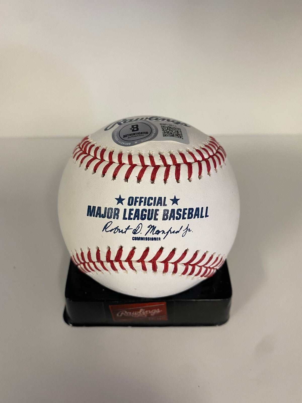 JOSIAH GRAY WASHINGTON NATIONALS SIGNED AUTOGRAPHED M.L. BASEBALL BECKETT *