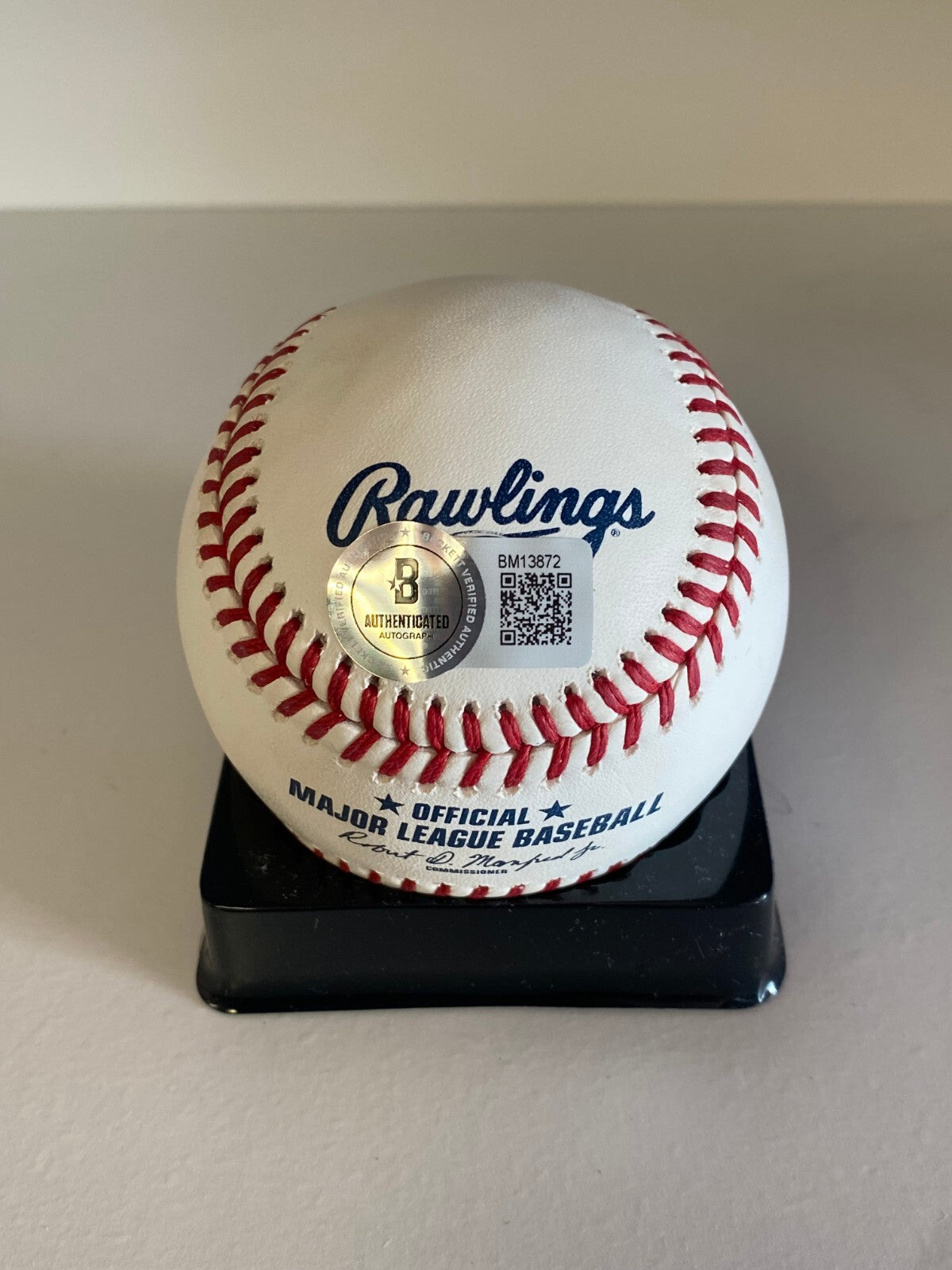REGGIE JACKSON YANKEES/A'S SIGNED AUTOGRAPHED M.L. BASEBALL BECKETT