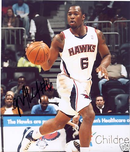 MARIO WEST ATLANTA HAWKS SIGNED 8X10 PHOTO W/COA