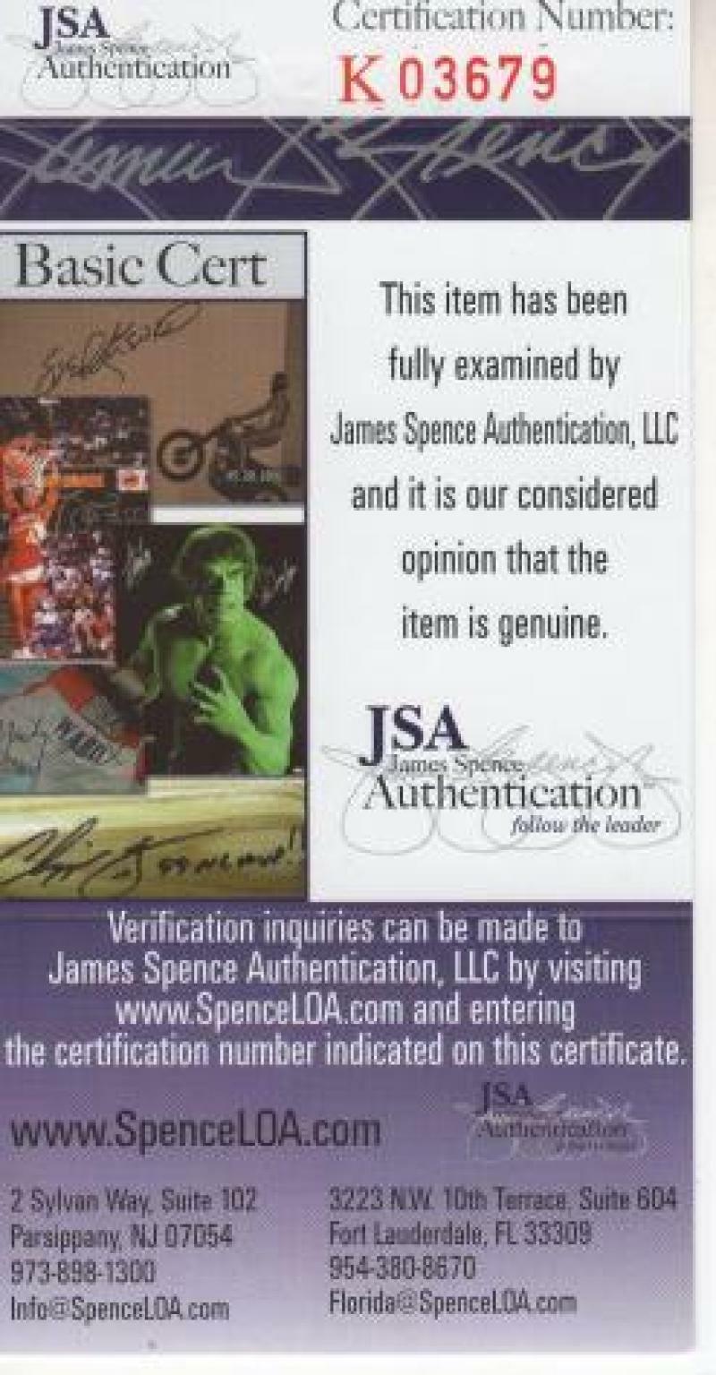 JOE TORRE SIGNED AUTOGRAPHED MAGAZINE JANUARY 1997 JSA K03679
