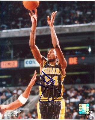JONATHAN   BENDER  INDIANA  PACERS   SIGNED 8X10