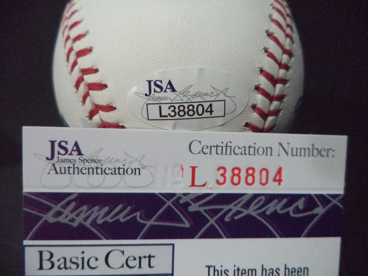 DANNY CARBONELL SF GIANTS SIGNED AUTOGRAPHED ROMLB BASEBALL JSA COA #L38804