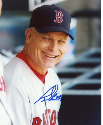BRAD MILLS BOSTON RED SOX SIGNED 8X10 PHOTO W/COA
