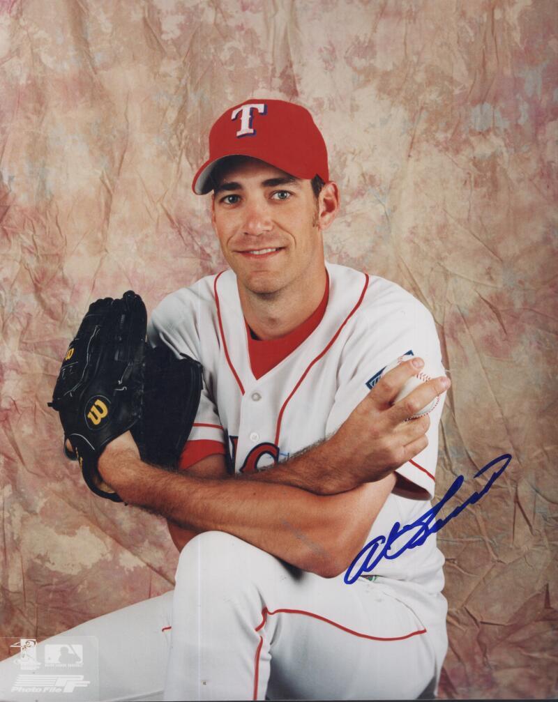 AL LEVINE RANGERS SIGNED AUTOGRAPHED 8X10 PHOTO W/ COA