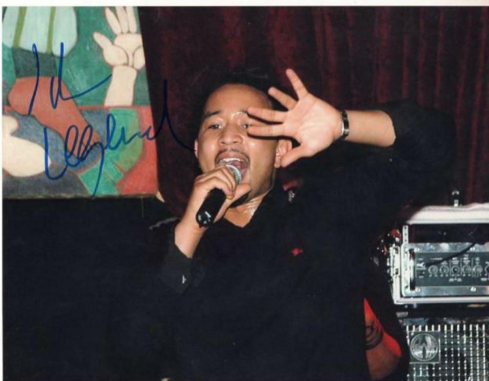 JOHN LEGEND SINGER SIGNED AUTOGRAPHED 8X10 W/ COA