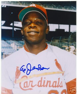 AL JACKSON ST. LOUIS CARDINALS SIGNED 8X10 PHOTO W/COA