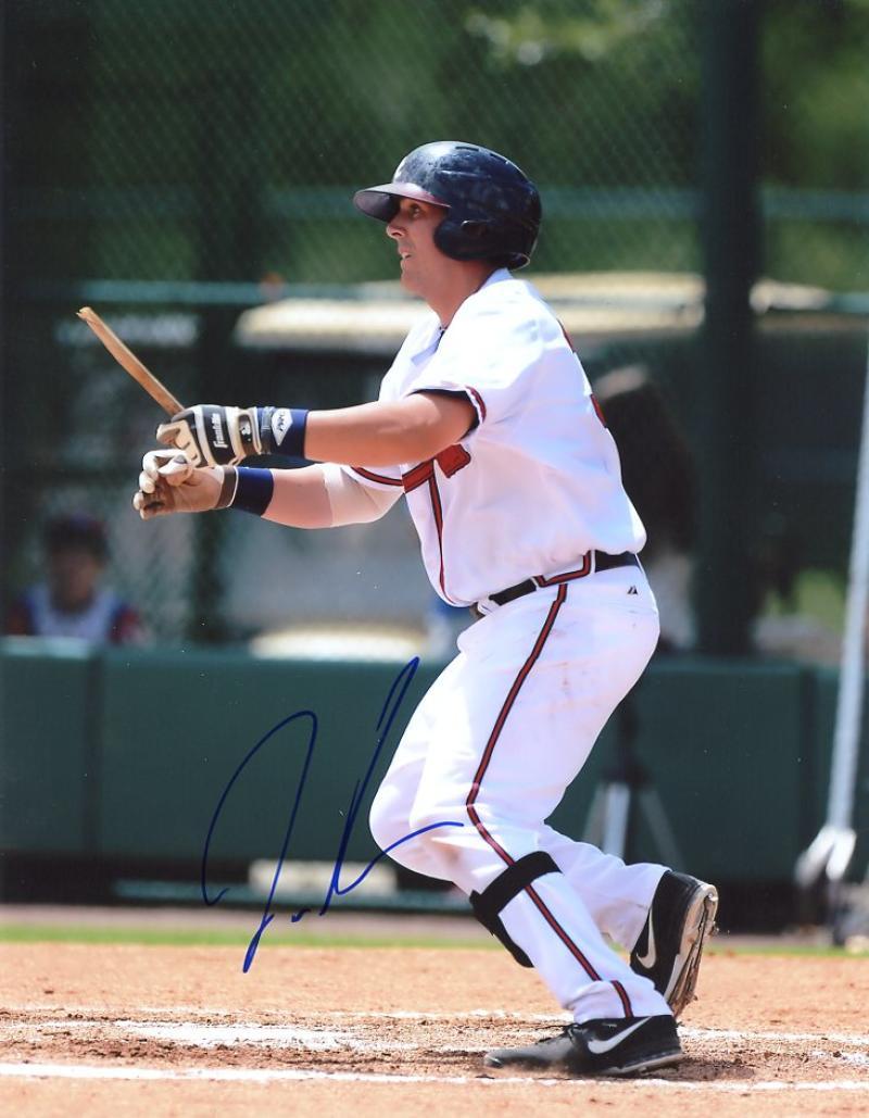JOSEPH ODOM  ATLANTA BRAVES SIGNED 8X10 PHOTO W/COA