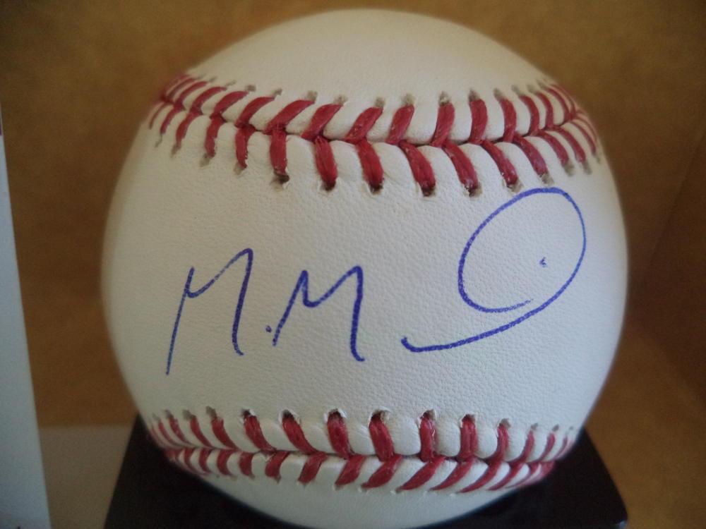 MANUEL MARGOT SAN DIEGO PADRES SIGNED AUTO ML BASEBALL JSA WP462447